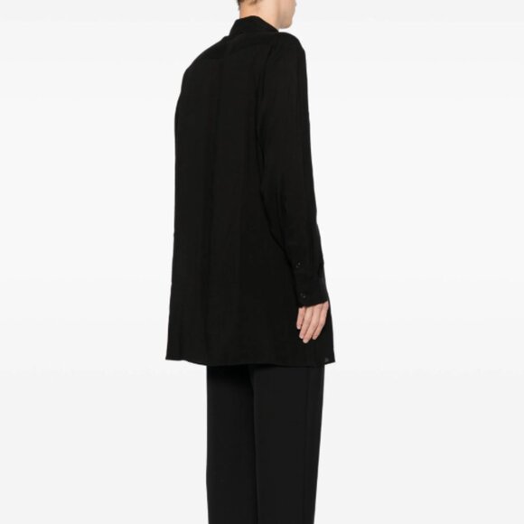 BNWT AW24 YOHJI YAMAMOTO POUR HOMME YYPH BIB LONG SHIRT 2 - Picture 13 of 14